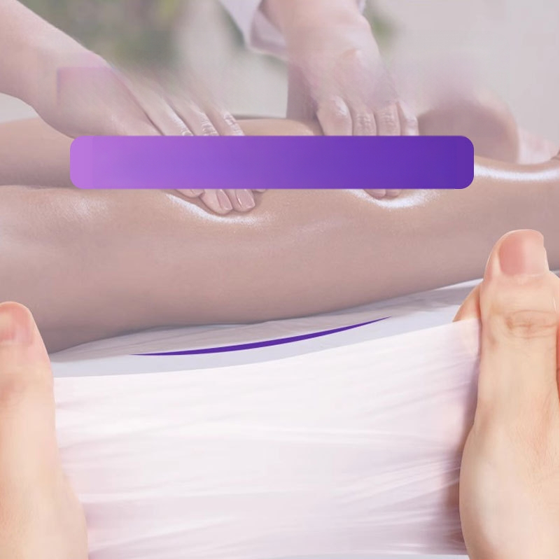 Egyszer használatos masszázs kesztyű PVC-ből, csúszásmentes, átlátszó kialakítás, vastagság legfeljebb 0.05 mm, Yingke modell