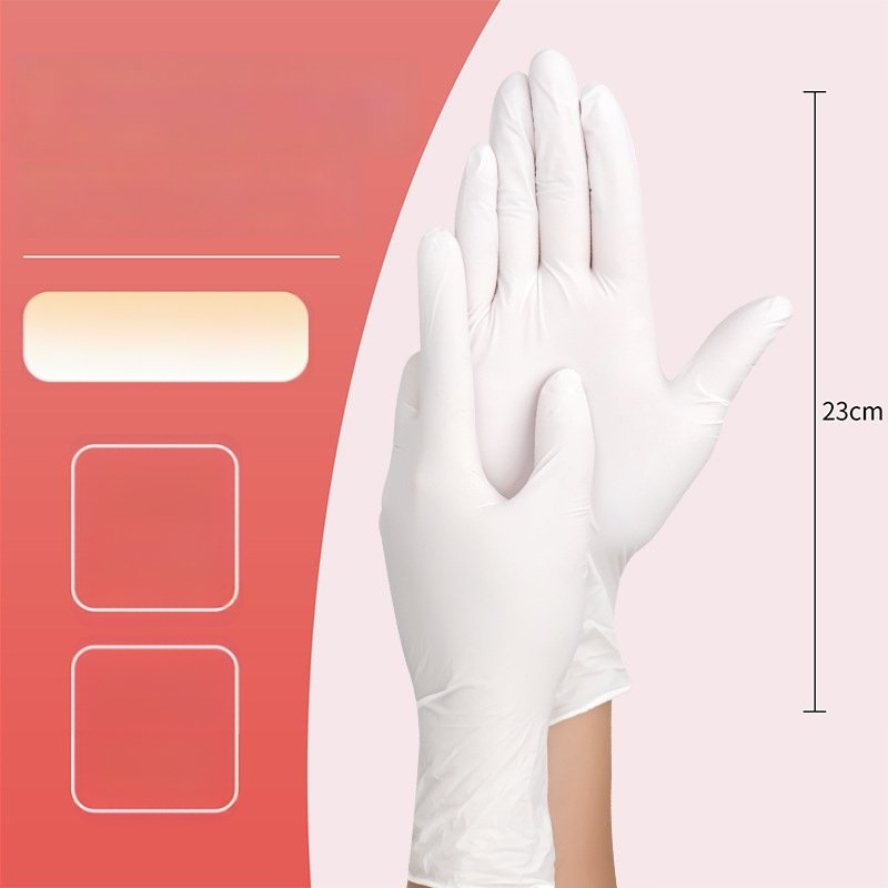 Egyszer használatos masszázs kesztyű PVC-ből, csúszásmentes, átlátszó kialakítás, vastagság legfeljebb 0.05 mm, Yingke modell
