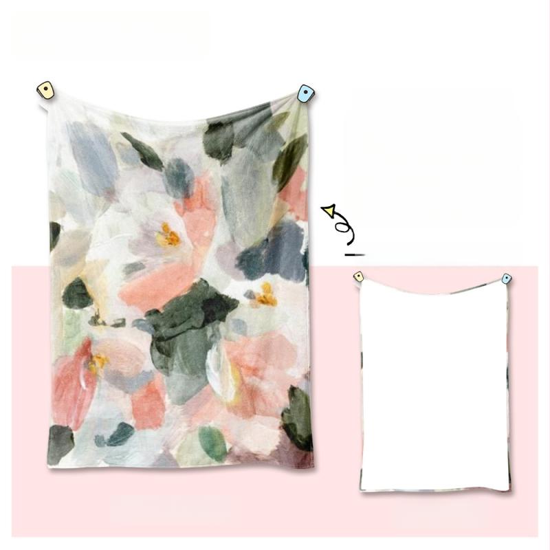 Κουβέρτα φλανελ, πολυεστέρας, ψηφιακή εκτύπωση φωτογραφίας, 3D καρτούν μοτίβο, βάρος κάτω από 300 g, εξατομικευόμενη