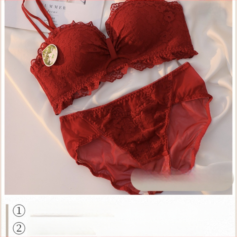 Δαντελένιο σουτιέν χωρίς μεταλλική ράβδο, 3/4 cup, μεσαίο σχήμα καλουπώματος, αφαιρούμενες διπλές τιράντες