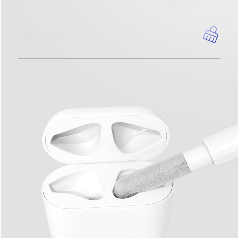 Bluetooth fülhallgató tisztító toll — univerzális kompatibilitás; műanyag test; modell Q2; súly 14,7 g; Funkció: fülhallgatók, mobiltelefonok és egyéb elektronikus eszközök tisztítása; 1 év garancia