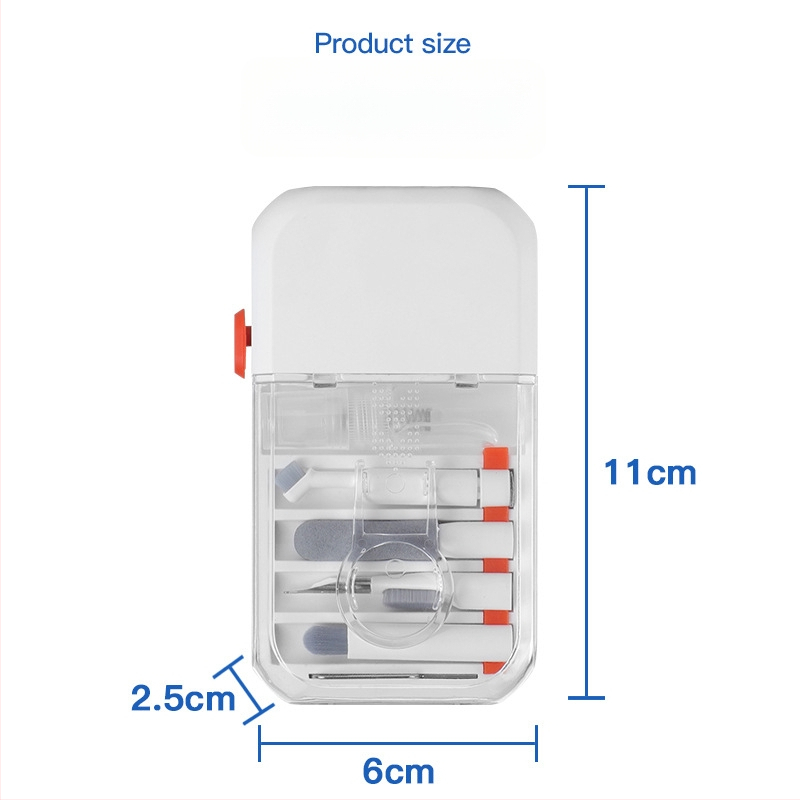 Q14 tisztító készlet, 14-in-1 ABS készlet laptopokhoz, okostelefonokhoz és tabletekhez