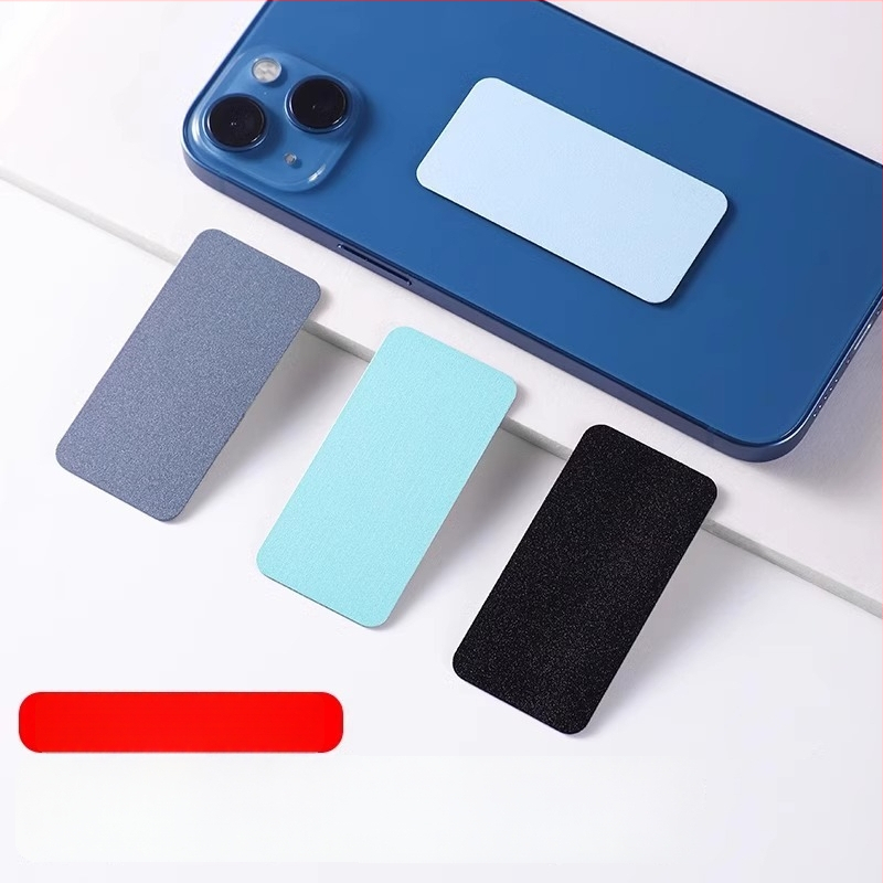 Mágneses autós telefontartó kiegészítő – ultra vékony mágneses lap, modell 1, univerzális kompatibilitás.