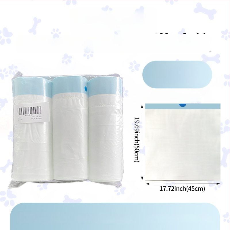 Sac pentru nisip de pisică HDPE gros, tip rolă, de unică folosință, pentru tavă de pisică inteligentă (MMD-01)