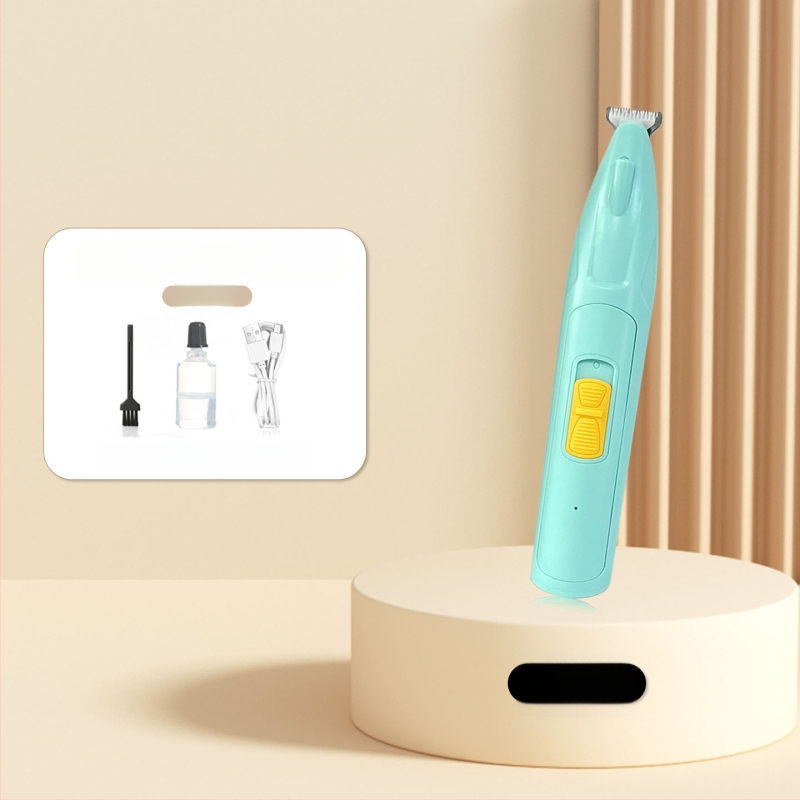 Tuns electric pentru animale de companie – pentru câini și pisici, trimmer pentru păr la labe și șlefuitor de unghii, ABS și oțel inoxidabil