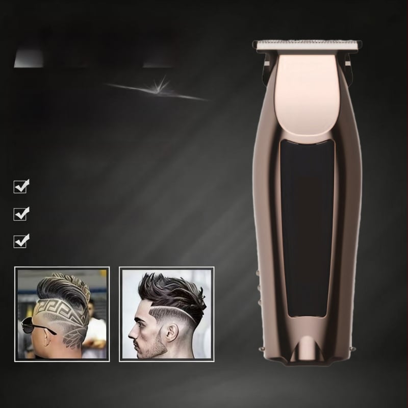 Ασύρματο κουρευτικό μαλλιών για οικιακή χρήση – Κινητήρας χωρίς ψήκτρες, Λεπίδες από ανοξείδωτο ατσάλι, Ενσωματωμένη μπαταρία 800–1000 mAh, Θόρυβος < 36 dB, Πλενόμενο (Κινητήρας χωρίς ψήκτρες, Λεπίδες από ανοξείδωτο ατσάλι, Ενσωματωμένη μπαταρία 800–1000 m