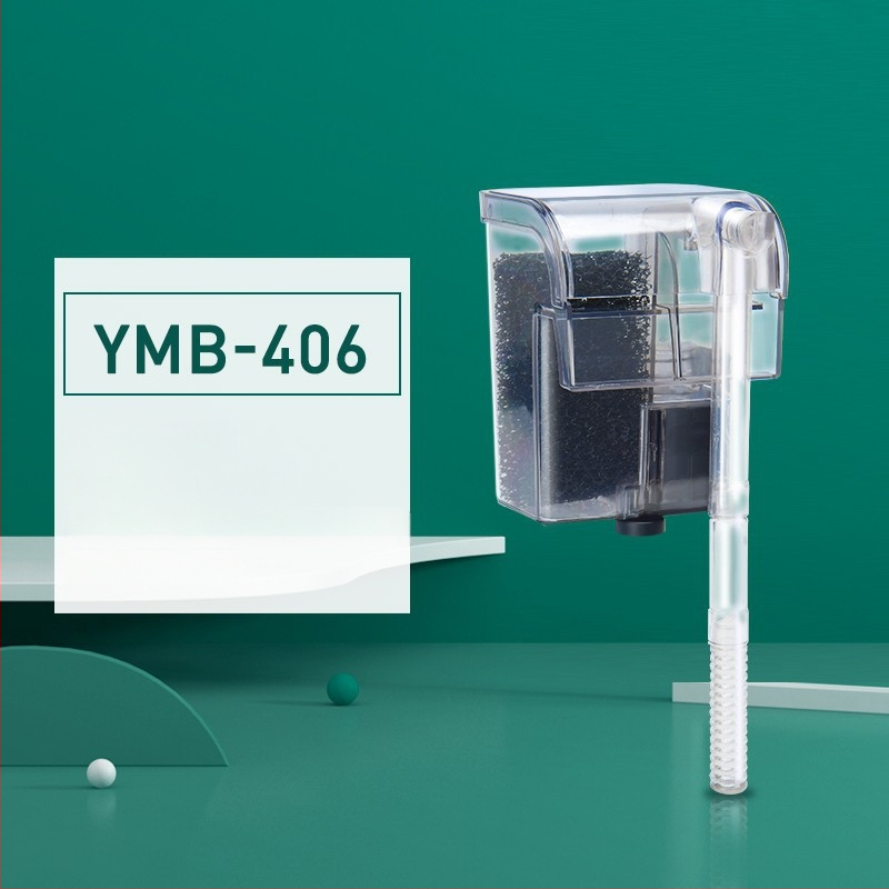 Yee Filtr do akvária – Malá tichá vonkajšia 3v-1 vodopád na stenu, oksigenácia a cirkulácia, plast; Pre sladkovodné ryby; Modely: YMB-401/403/404/405; Značka: Yee