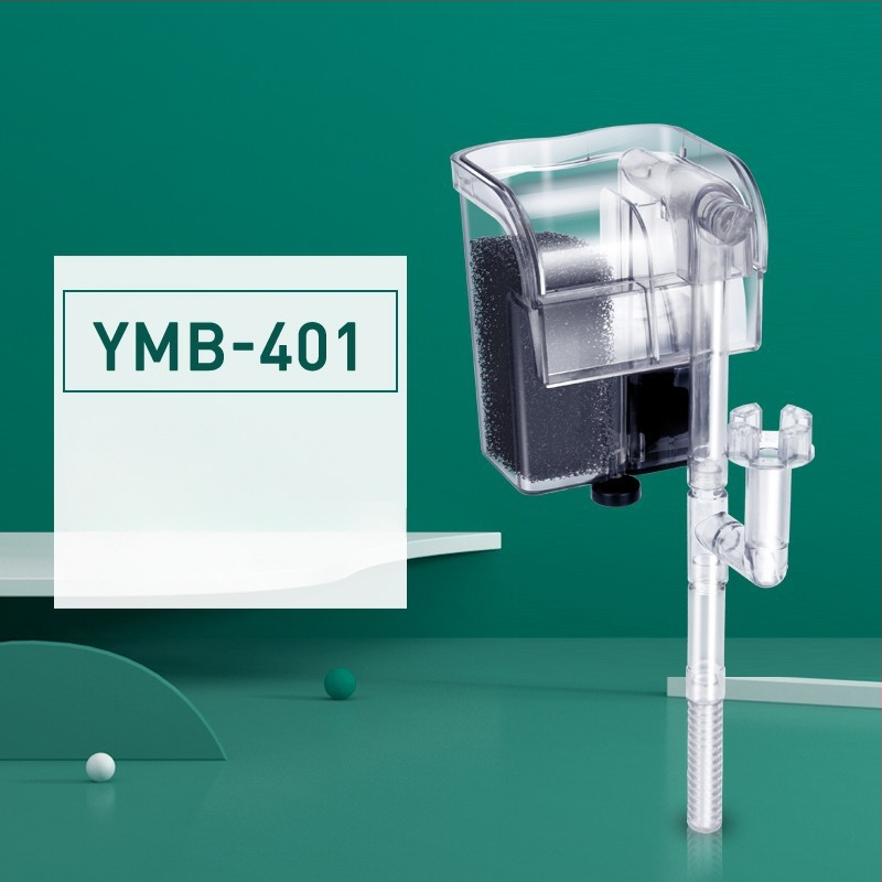 Yee Filtr do akvária – Malá tichá vonkajšia 3v-1 vodopád na stenu, oksigenácia a cirkulácia, plast; Pre sladkovodné ryby; Modely: YMB-401/403/404/405; Značka: Yee