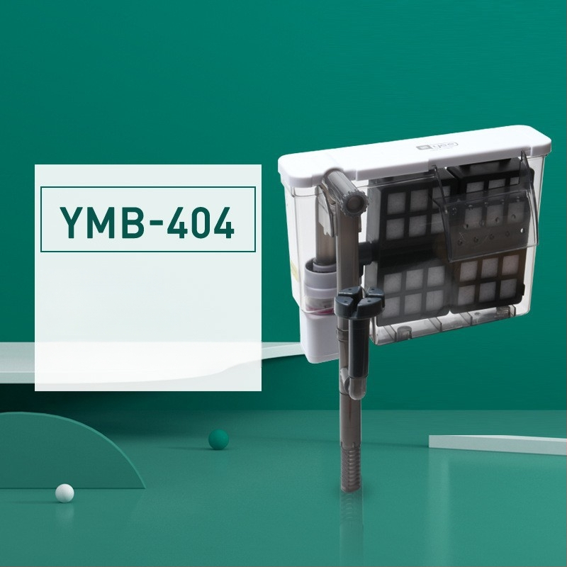 Yee Filtr do akvária – Malá tichá vonkajšia 3v-1 vodopád na stenu, oksigenácia a cirkulácia, plast; Pre sladkovodné ryby; Modely: YMB-401/403/404/405; Značka: Yee