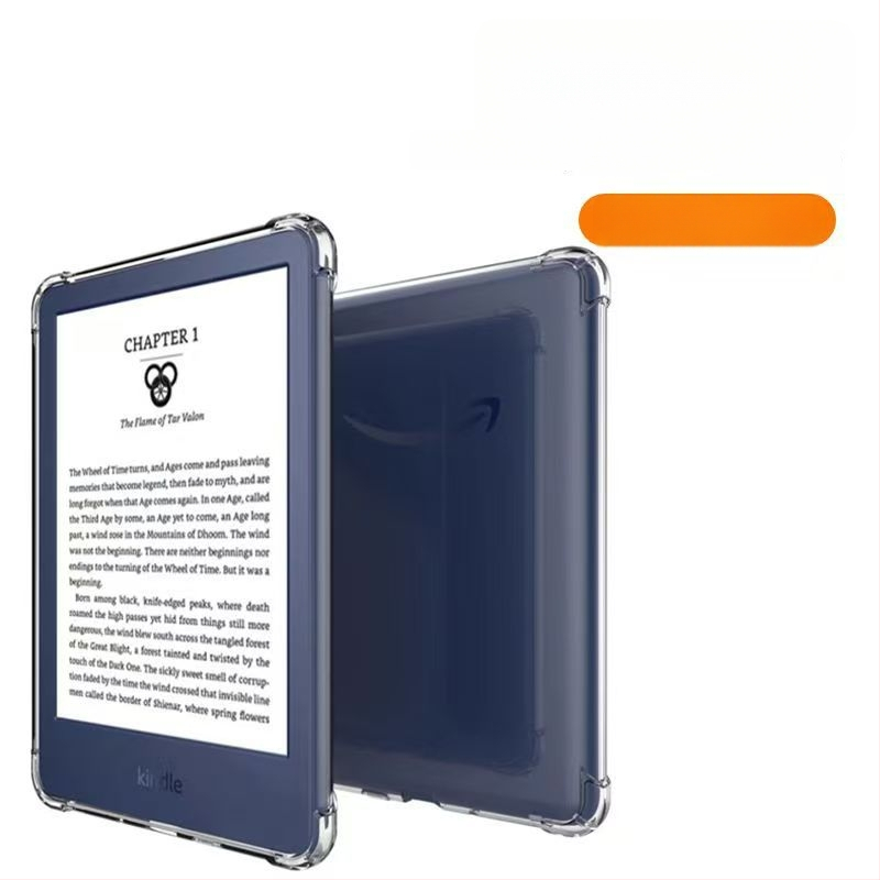 Carcasă de protecție TPU transparentă pentru Kindle KPW5/6/Oasis/11th, rezistentă la uzură, impermeabilă, husă moale