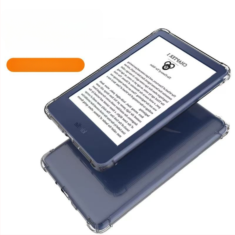Carcasă de protecție TPU transparentă pentru Kindle KPW5/6/Oasis/11th, rezistentă la uzură, impermeabilă, husă moale