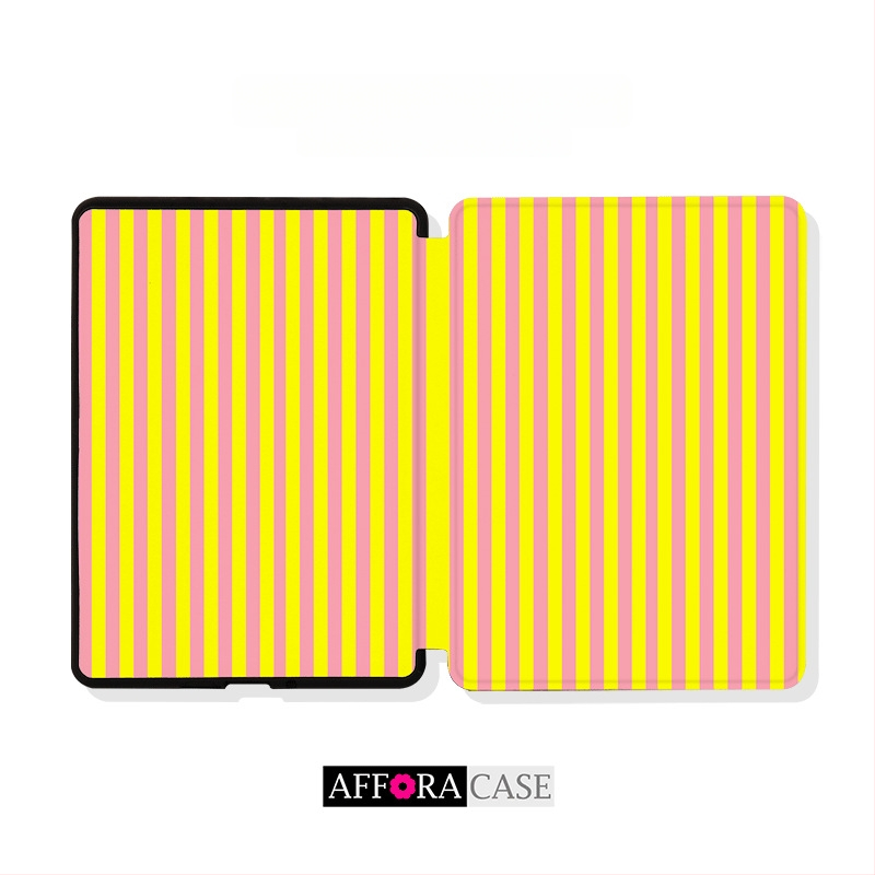 Kindle 2024 védőtok, TPU, nyitható fedél, testre szabott a rajzok szerint, logó nyomtatás