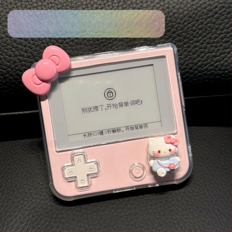 Baici Zhan védőtok az English Word Machine-hez – átlátszó külső, teljes védelem, ütésálló és karcolásálló, puha tok