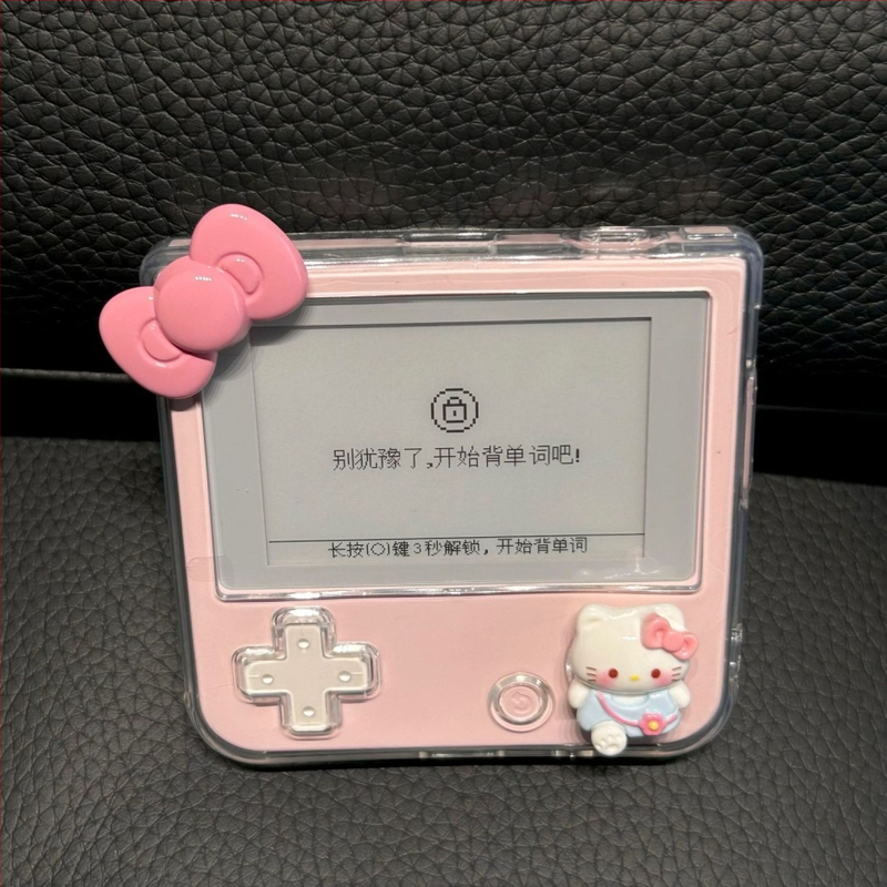 Baici Zhan védőtok az English Word Machine-hez – átlátszó külső, teljes védelem, ütésálló és karcolásálló, puha tok