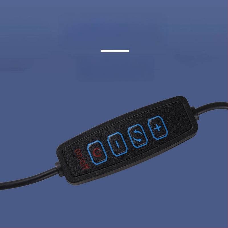 LED rasvjeta za akvarij s punim spektrom, vodootporna i poboljšava boje, trobojno podešavanje boja, mini lampa za rast algi za slatkovodne biljke