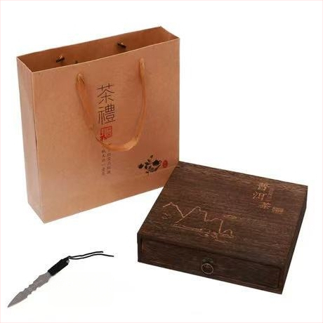 Ξύλινο κουτί τσαγιού με συρταρωτό, πολυεπίπεδο δίσκο τσαγιού, χωρητικότητα 18 L, μοντέλο 121, σετ 12 τεμαχίων