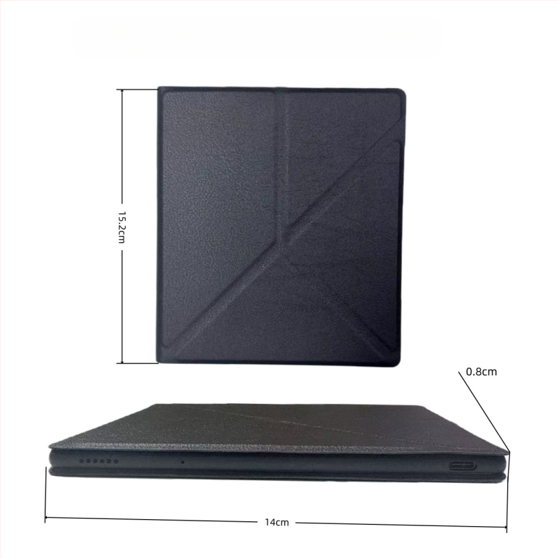 iReader Ocean 5 Pro védőtok mágneses összecsukható állvánnyal; műbőr; logó nyomtatás elérhető; testreszabás; kiadási év 2025