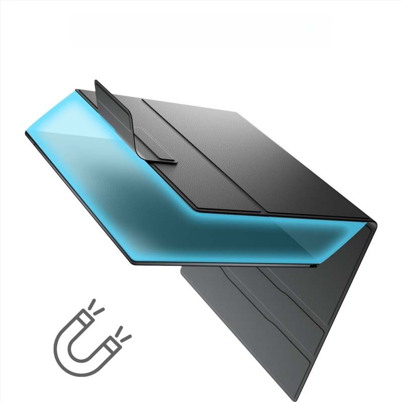 Wenshi X5 védőtok, műbőr, hajtogatott fedél, minimalist stílus, súly 0.2