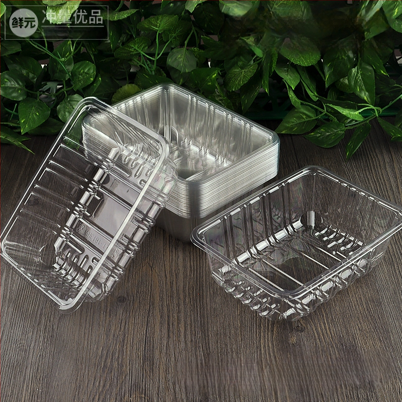 Еднократна PET плодова кутия без капак, модел 1813, PET материал, дебелина на стената 0.3 мм, вътрешен диаметър 120 мм