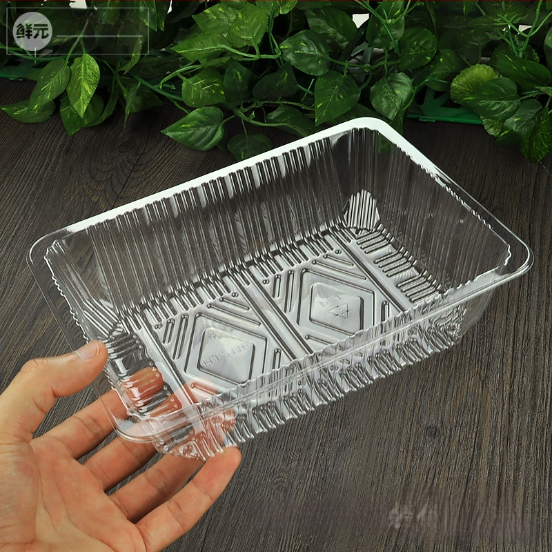 Еднократна PET плодова кутия без капак, модел 1813, PET материал, дебелина на стената 0.3 мм, вътрешен диаметър 120 мм