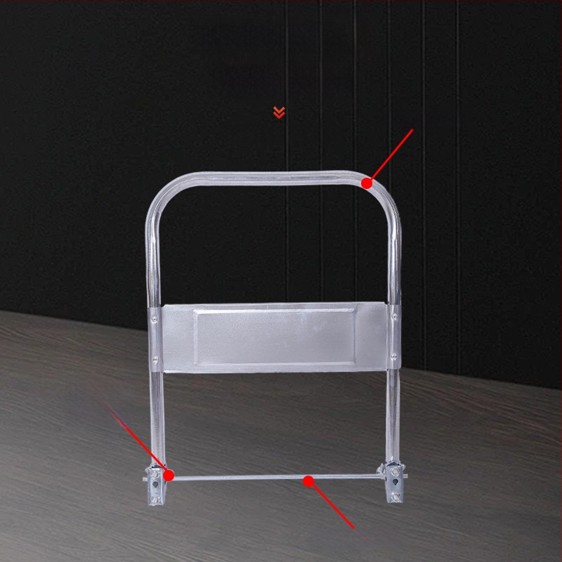 Bevásárlókocsi fogantyú, összecsukható és mozgatható, galvanizált acélcső, Xingyue márka