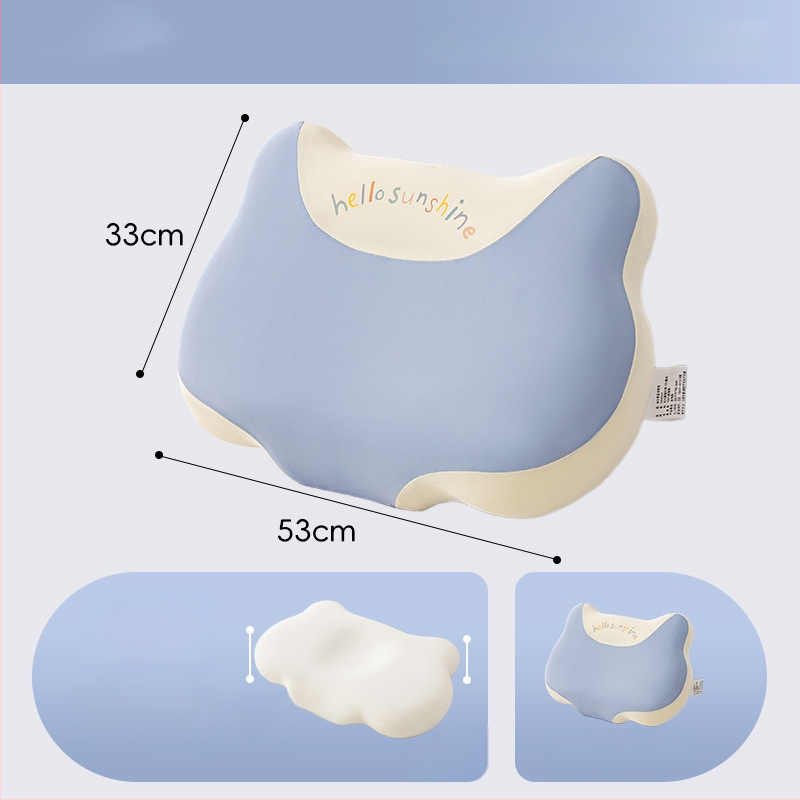 Pernă pentru copii din spumă cu memorie, susținere a gâtului, potrivită pentru toate anotimpurile, pentru utilizare de o singură persoană, Life Home