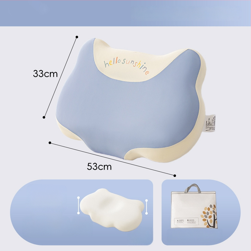 Pernă pentru copii din spumă cu memorie, susținere a gâtului, potrivită pentru toate anotimpurile, pentru utilizare de o singură persoană, Life Home