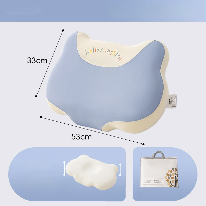 Pernă pentru copii din spumă cu memorie, susținere a gâtului, potrivită pentru toate anotimpurile, pentru utilizare de o singură persoană, Life Home