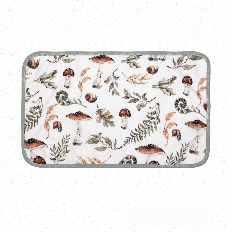 Μωρού μαξιλάρι από οκτώ στρώσεις γάζας από μπαμπού-βαμβάκι, στυλ καρτούν, κατάλληλο για βρέφη και νήπια.