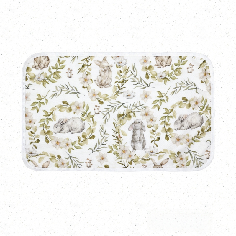 Μωρού μαξιλάρι από οκτώ στρώσεις γάζας από μπαμπού-βαμβάκι, στυλ καρτούν, κατάλληλο για βρέφη και νήπια.