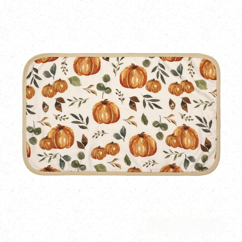 Μωρού μαξιλάρι από οκτώ στρώσεις γάζας από μπαμπού-βαμβάκι, στυλ καρτούν, κατάλληλο για βρέφη και νήπια.