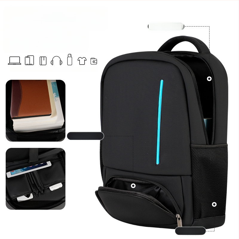 Unisex biznisový batoh na notebook, PU koža, nepremokavý, rozšíriteľný, objem 20–35 L, vhodný pre 16-palcový notebook