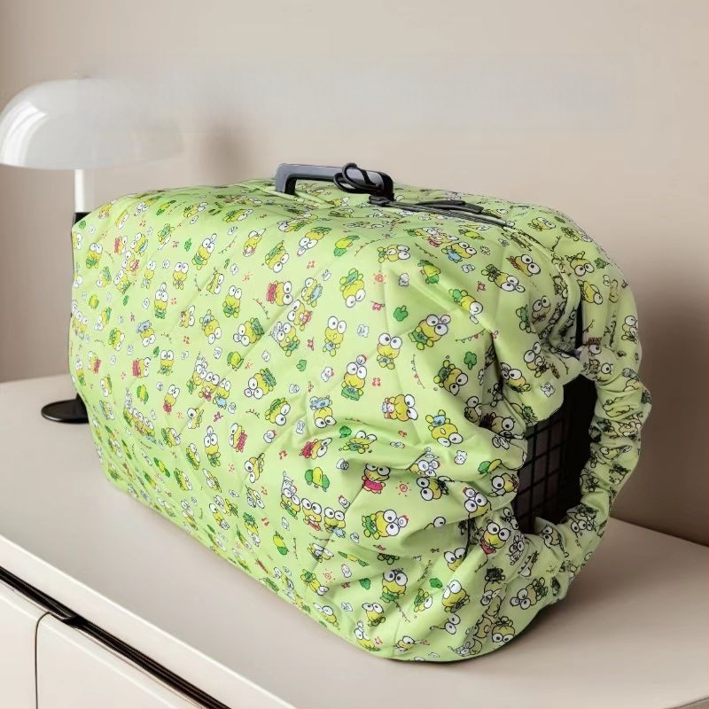 Geantă pentru animale de companie, acoperire termică de iarnă, anti-vânt, portabilă, din pânză (Material: pânză; Grad de rigiditate: moale; Categoria: geantă pentru animale)