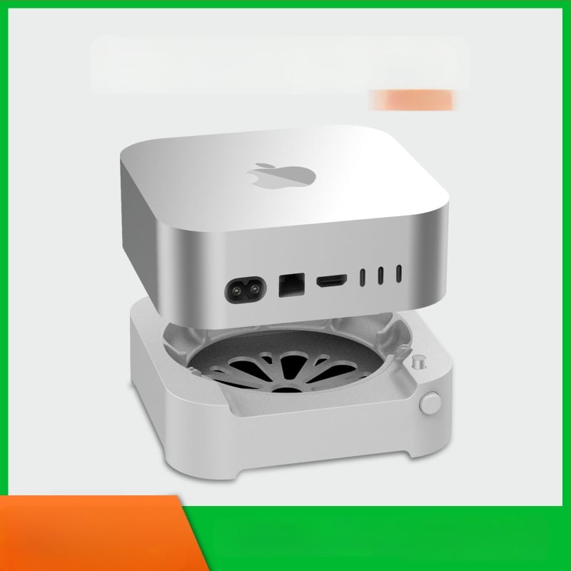 Mac Mini M4 állvány — porálló, hatékony hőelvezetés, poreltávolítás, hordozható