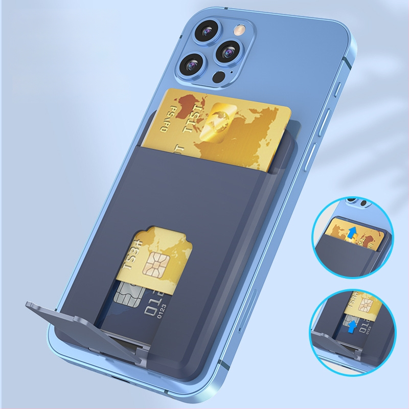 Chengye MagSafe szilikon kártyatartó mágneses állvánnyal iPhone 12/13-hoz