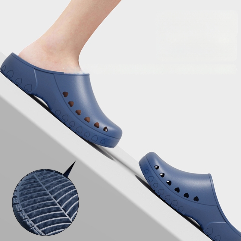 Παντόφλες χειρουργείου για άνδρες – Αντιολισθητικές, με κλειστό δάχτυλο, Αντιστατικές, EVA επάνω, EVA σόλα, κατασκευασμένες με έγχυση