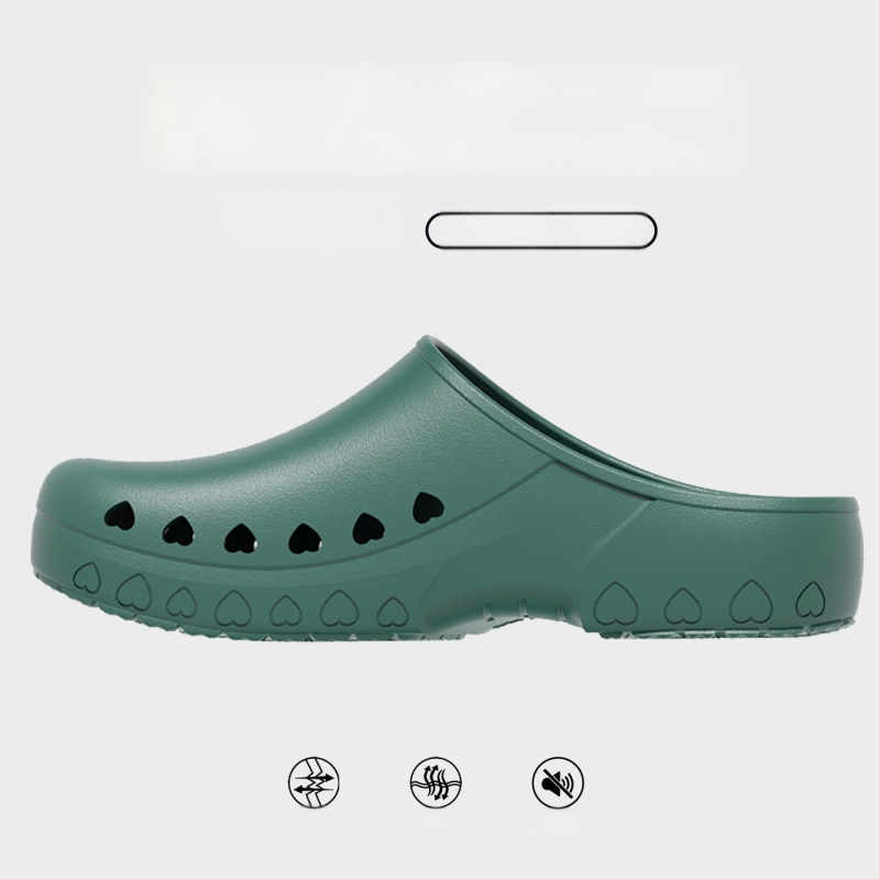 Παντόφλες χειρουργείου για άνδρες – Αντιολισθητικές, με κλειστό δάχτυλο, Αντιστατικές, EVA επάνω, EVA σόλα, κατασκευασμένες με έγχυση