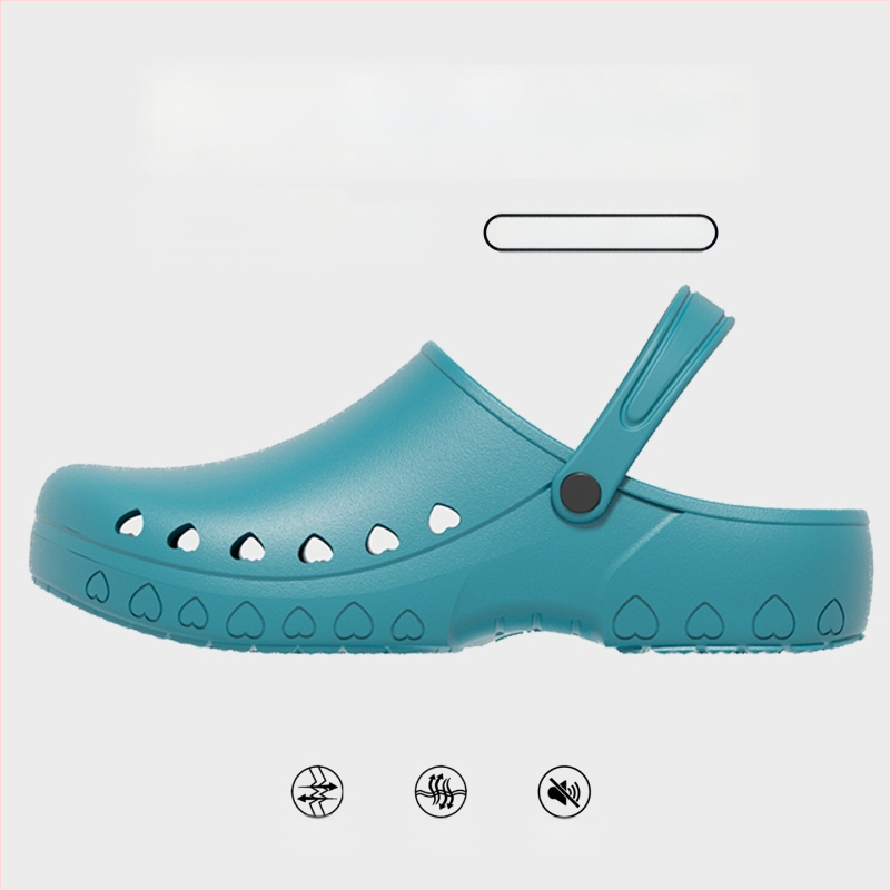 Παντόφλες χειρουργείου για άνδρες – Αντιολισθητικές, με κλειστό δάχτυλο, Αντιστατικές, EVA επάνω, EVA σόλα, κατασκευασμένες με έγχυση