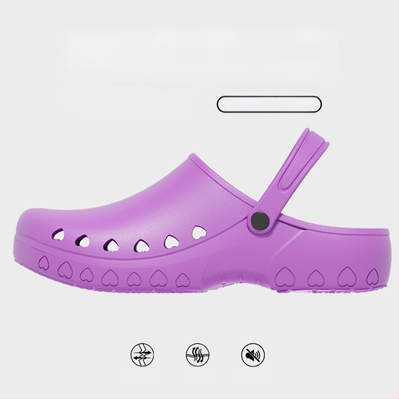 Παντόφλες χειρουργείου για άνδρες – Αντιολισθητικές, με κλειστό δάχτυλο, Αντιστατικές, EVA επάνω, EVA σόλα, κατασκευασμένες με έγχυση