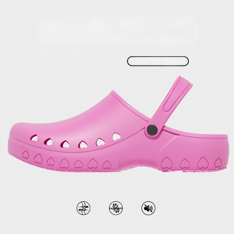 Παντόφλες χειρουργείου για άνδρες – Αντιολισθητικές, με κλειστό δάχτυλο, Αντιστατικές, EVA επάνω, EVA σόλα, κατασκευασμένες με έγχυση