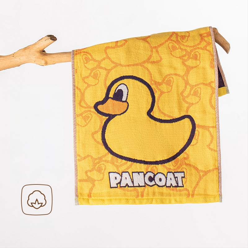 Βρεφική πετσέτα προσώπου από 100% βαμβάκι, κομμένο νήμα, Jacquard ύφανση, 40 g, απορρόφηση 5–10 s