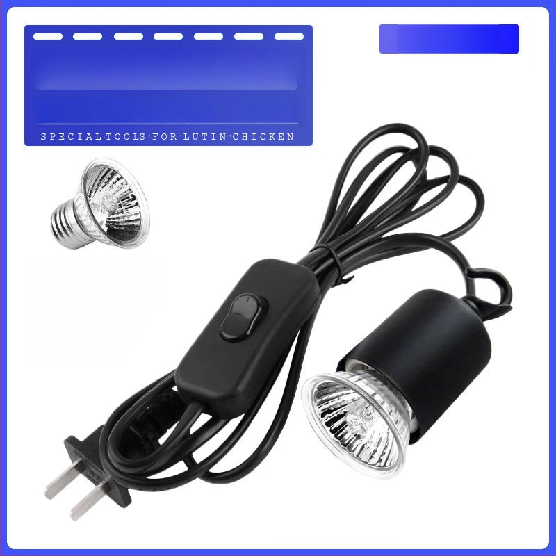 Lampă de încălzire cu termostat pentru creșterea păsărilor – pentru fazani, pui și papagali