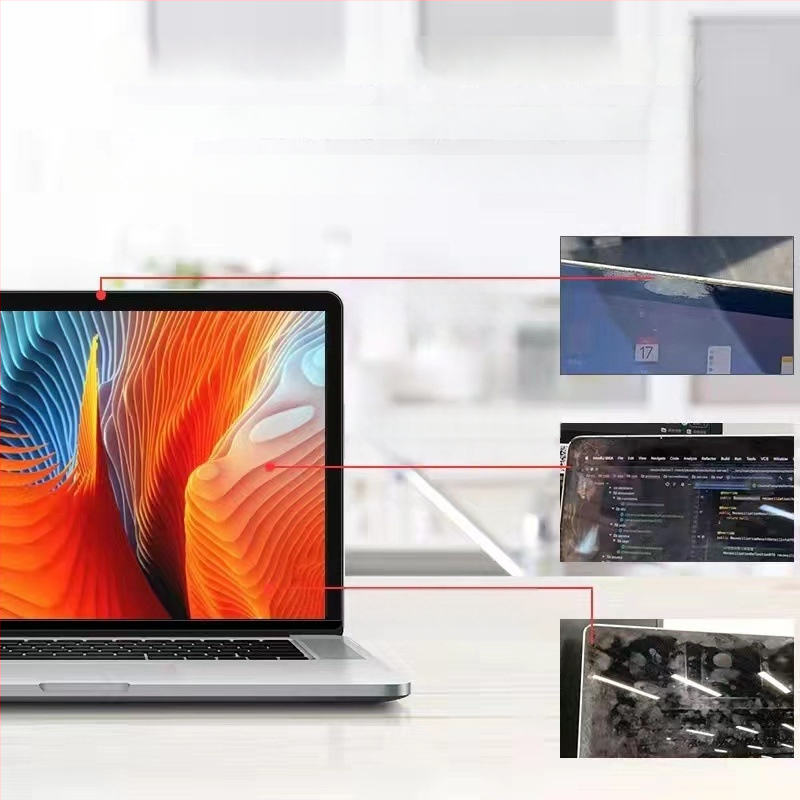 Apple MacBook kijelzőfilm, matt és átlátszó, OEM, 200 g