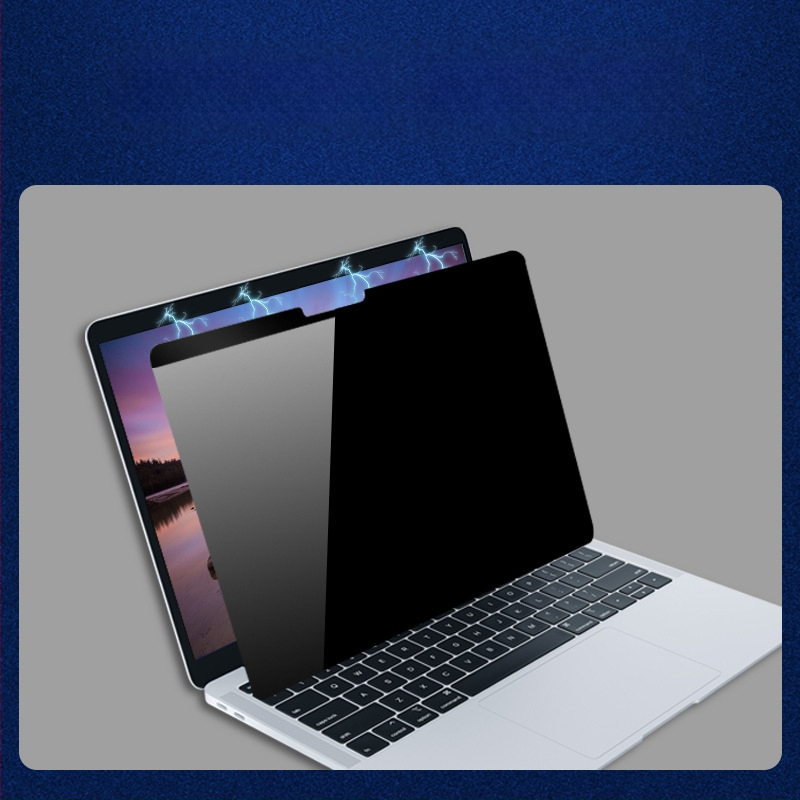 MacBook kijelzőhöz tartozó mágneses betekintésvédelmi fólia – PET anyag, bevonat, The Concealer, modell MacBook, kompatibil Apple laptop kijelzőjével