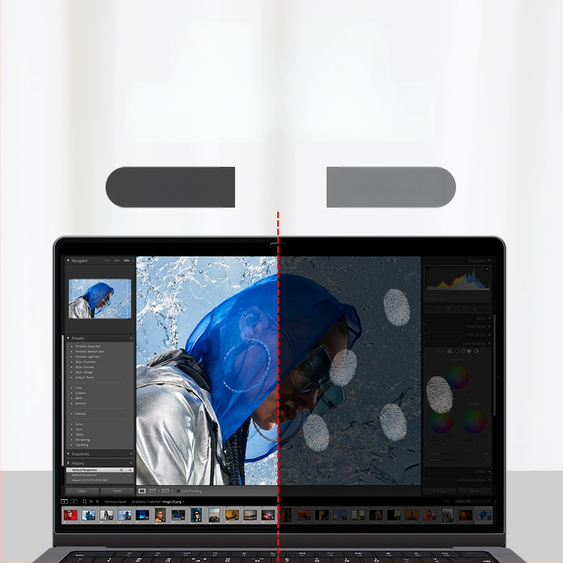 JRC PET kijelzővédő fólia MacBook Pro 14-hez (A2442) – kompatibilis az A2442-vel, bevezetés: 2021.12, márka JRC