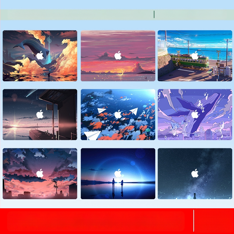 Φιλμ περιβλήματος MacBook – PVC skin για φορητό υπολογιστή από την Pimo, συμβατό με κύρια μοντέλα, σετ φιλμ και οδηγίες, χωρίς κοπή, επανακόλληση χωρίς υπόλειμμα κόλλας