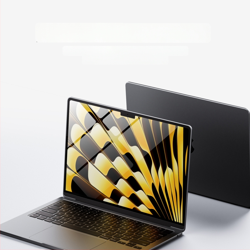 MacBook mágneses képernyővédő film, PET anyag német importtal, gépi megmunkálás, szerszámkészlet a csomagban, kompatibil MacBookkal