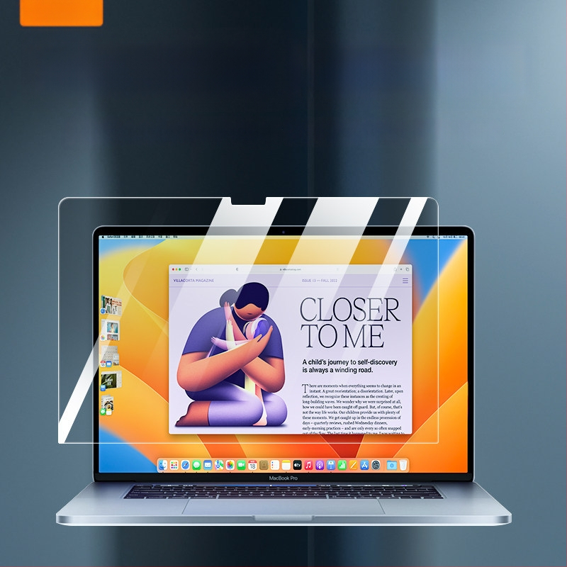 Anti-Spy mágneses kijelzővédő MacBook Pro/Air – Adatvédelmi kijelzővédelem mágneses rögzítéssel