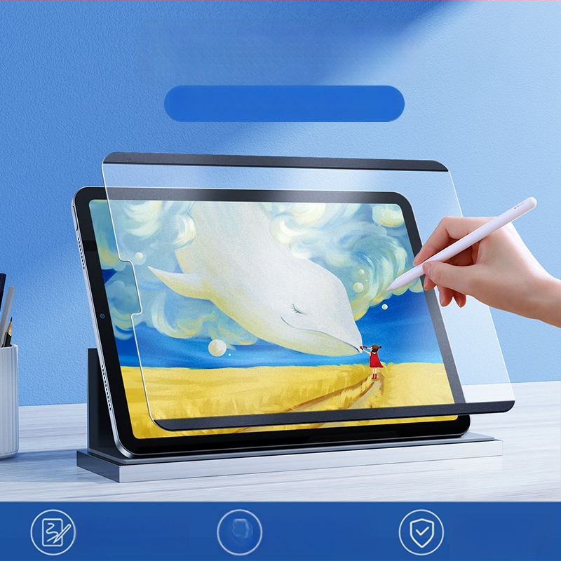 Ματ μεμβράνη προστασίας οθόνης για Apple iPad - διαύγεια HD, αντι-δακτυλικά αποτυπώματα, αντίσταση σε πτώσεις, πλήρης κάλυψη PVC φιλμ