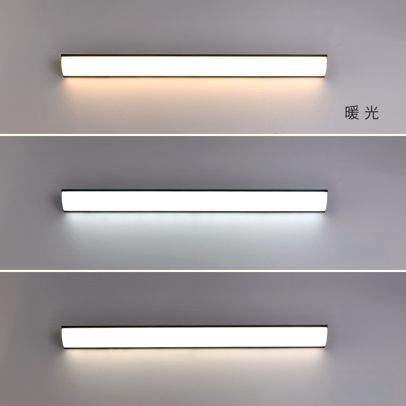 LED μακρύ τοίχου φωτιστικό, επιφανειακή τοποθέτηση σε δεξιά γωνία, τρίγωνος σχεδιασμός, PVC σκιά, 220V, βάση E40, συνδεδεμένο με Tmall Elf